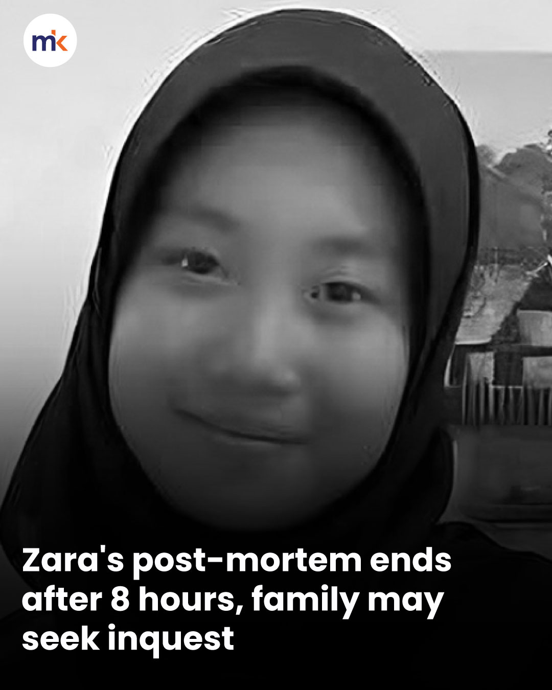Zara's post-mortem ends after 8 hours, family may seek inquest