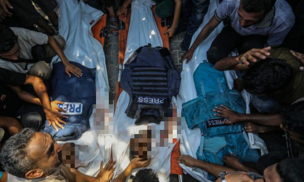 UN rapporteur slams journos' silence on massacre of colleagues in Gaza
