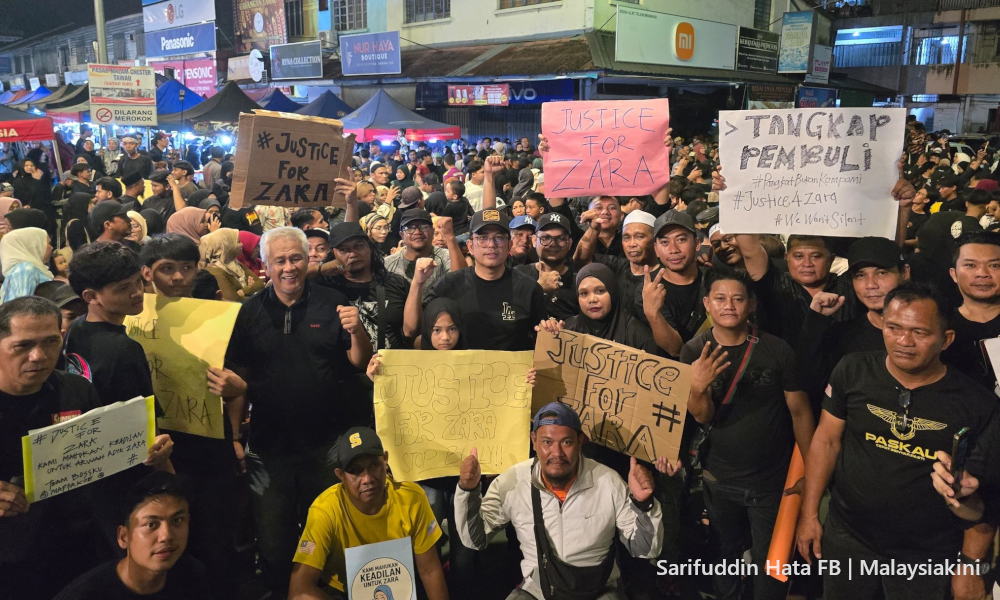 Ribuan berhimpun di Sabah tuntut keadilan untuk Zara 3 3acef957d5bbc9410fa4ba64a78d3ea2