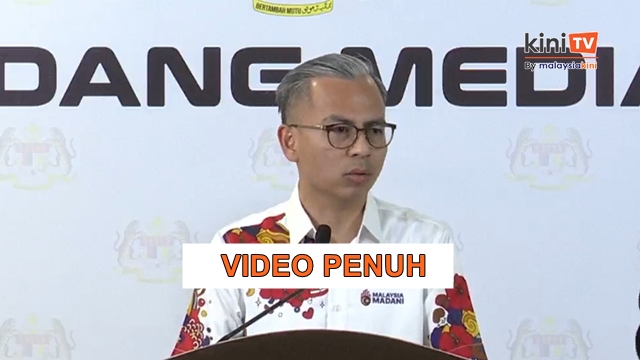 [Video Penuh] Sidang media jurucakap kerajaan, Fahmi Fadzil pasca mesyuarat kabinet