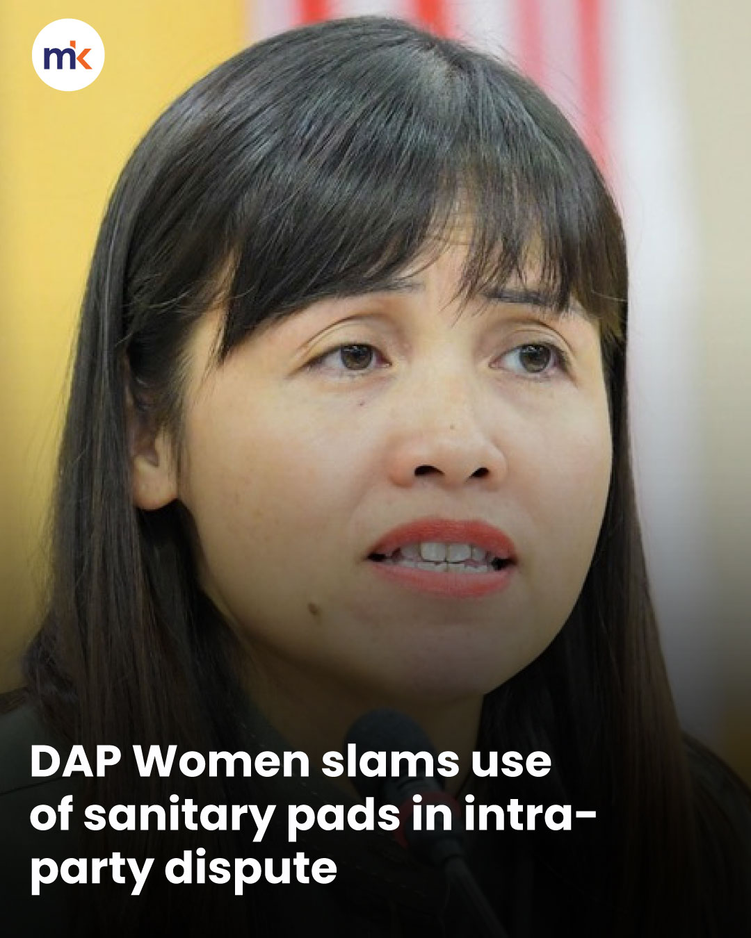 DAP Women slams use of sanitary pads in intra-party dispute