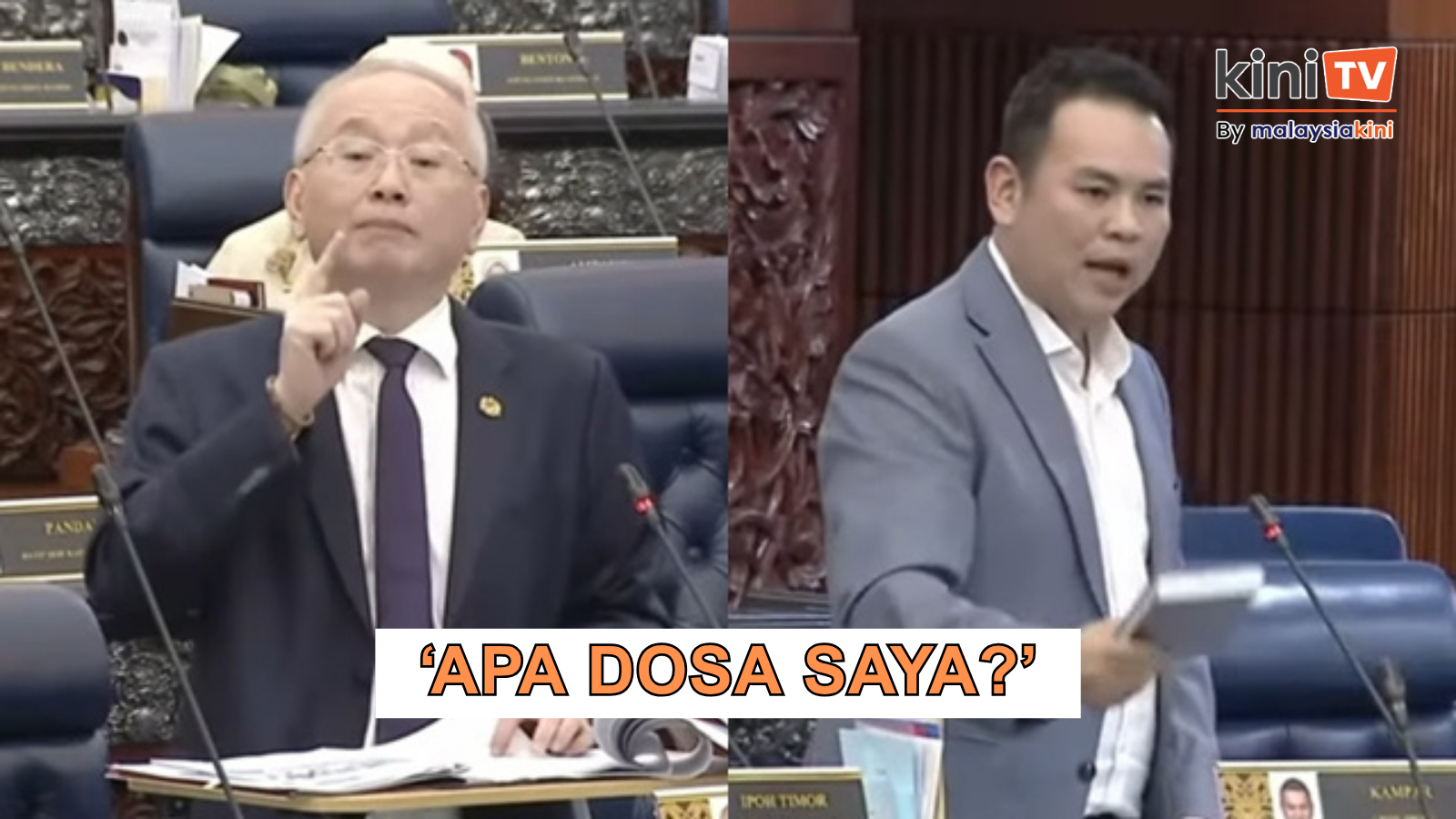 Dewan kecoh: Wee Ka Siong 'tikam lidah' MP DAP isu LHDN