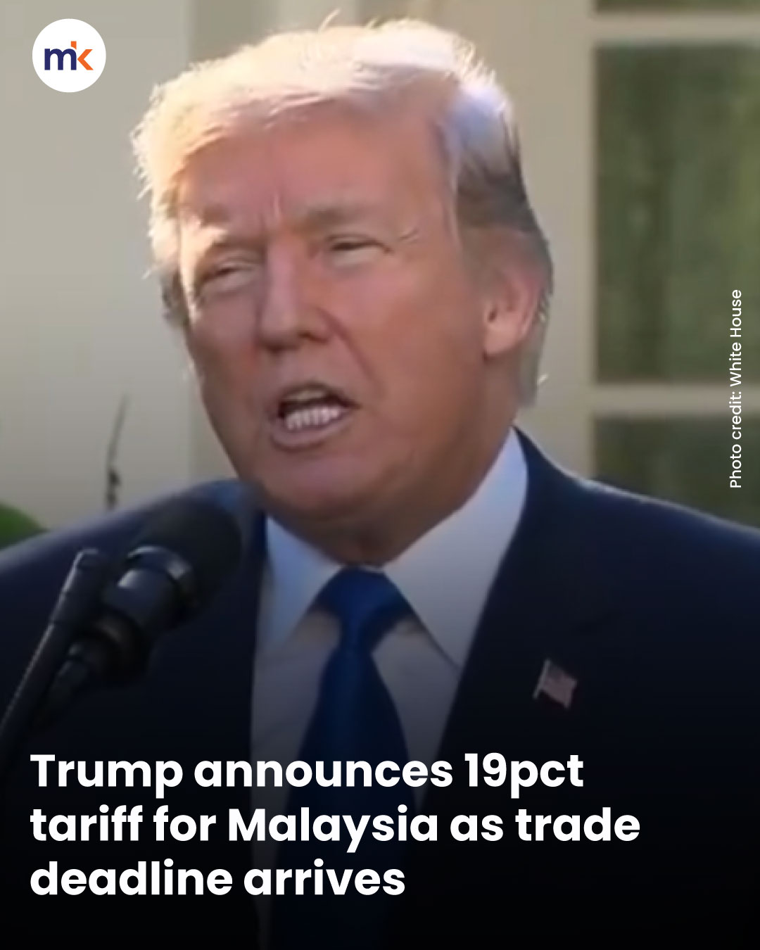 Trump announces 19pct tariff for Malaysia as trade deadline arrives
