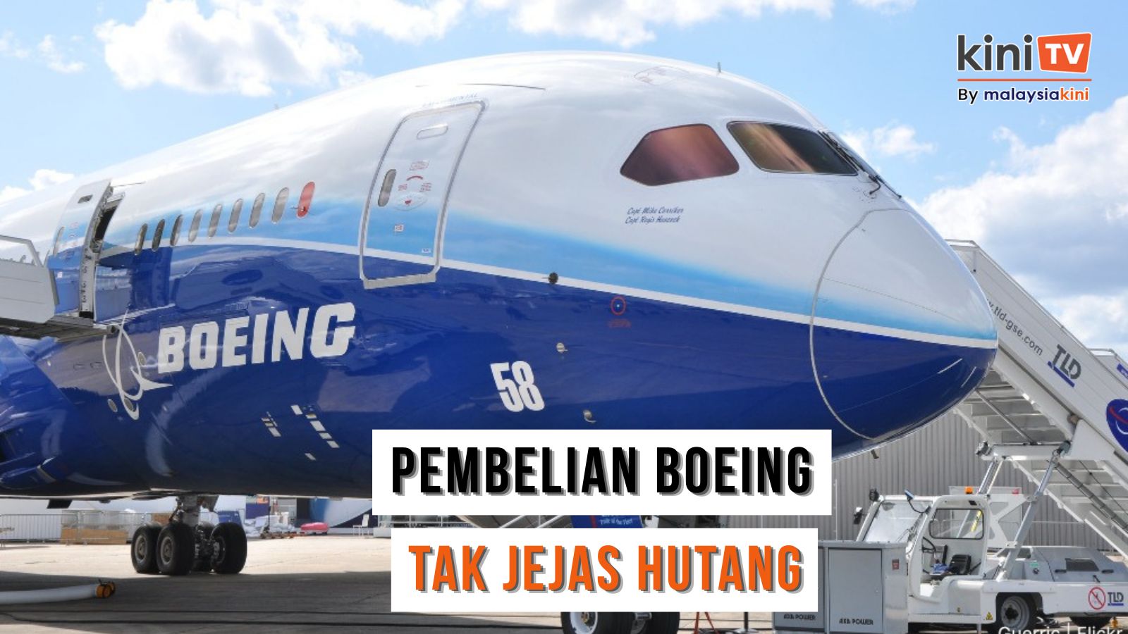 'Beli Boeing berbilion, tapi hutang negara masih selamat', kata  Kementerian Kewangan”