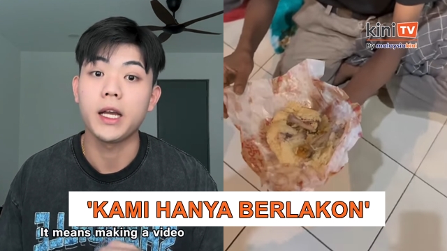 Pempengaruh mohon maaf, perjelas situasi sebenar video tulang ayam