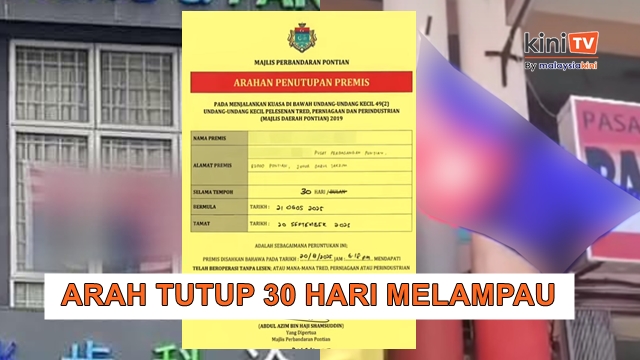 Arah tutup 30 hari silap kibar bendera, DAP gesa YDP MPPn disiasat