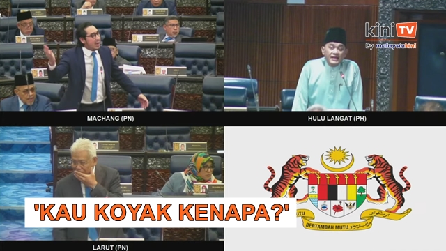 'Kau koyak kenapa?' - Soalan Hamzah pada PM cetus 'panas' Dewan Rakyat