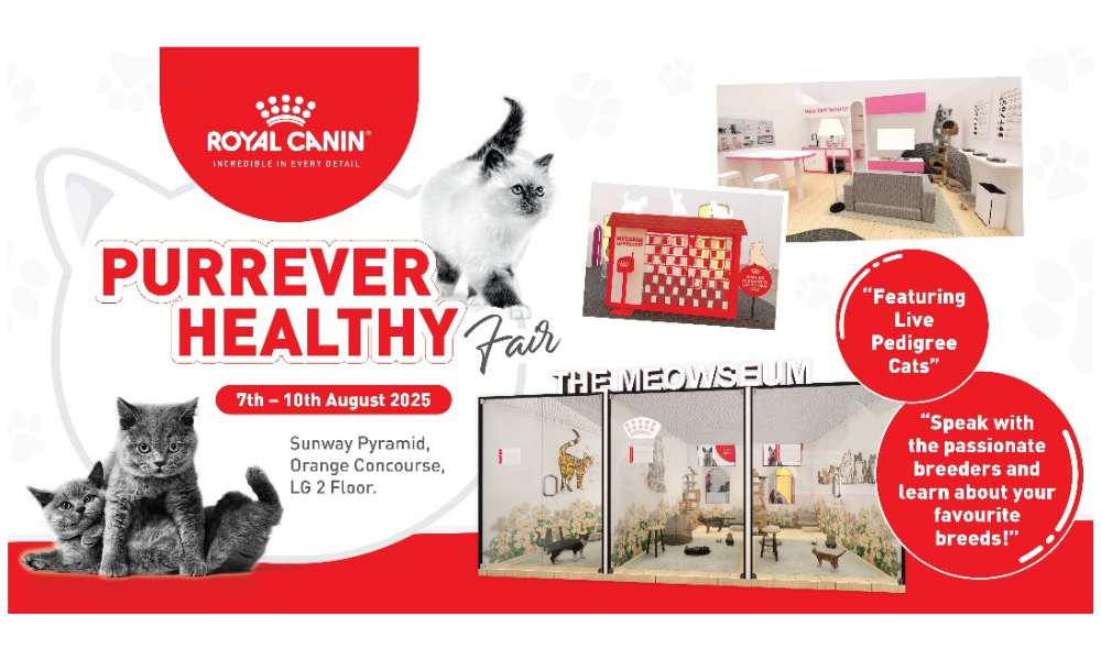 Purrever Healthy: Royal Canin launched its first event in Malaysia at Sunway Pyramid!