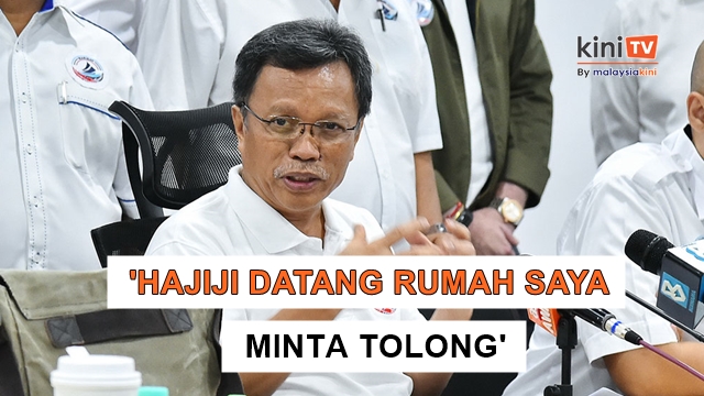 'Hajiji gaduh dengan Bung, lepas itu minta tolong saya' - Shafie