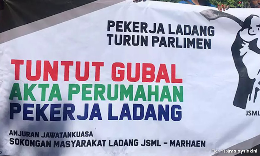 Pekerja ladang akan serah draf Akta Skim Perumahan Pekerja Ladang pada PM