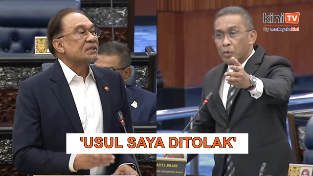 PN hampa, usul rujuk Anwar ke Jawatankuasa Parlimen ditolak Speaker