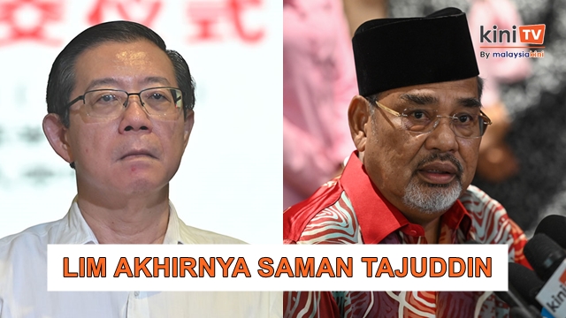 'Tokong Cina' di MOF: Guan Eng saman Tajuddin lepas 3 tahun