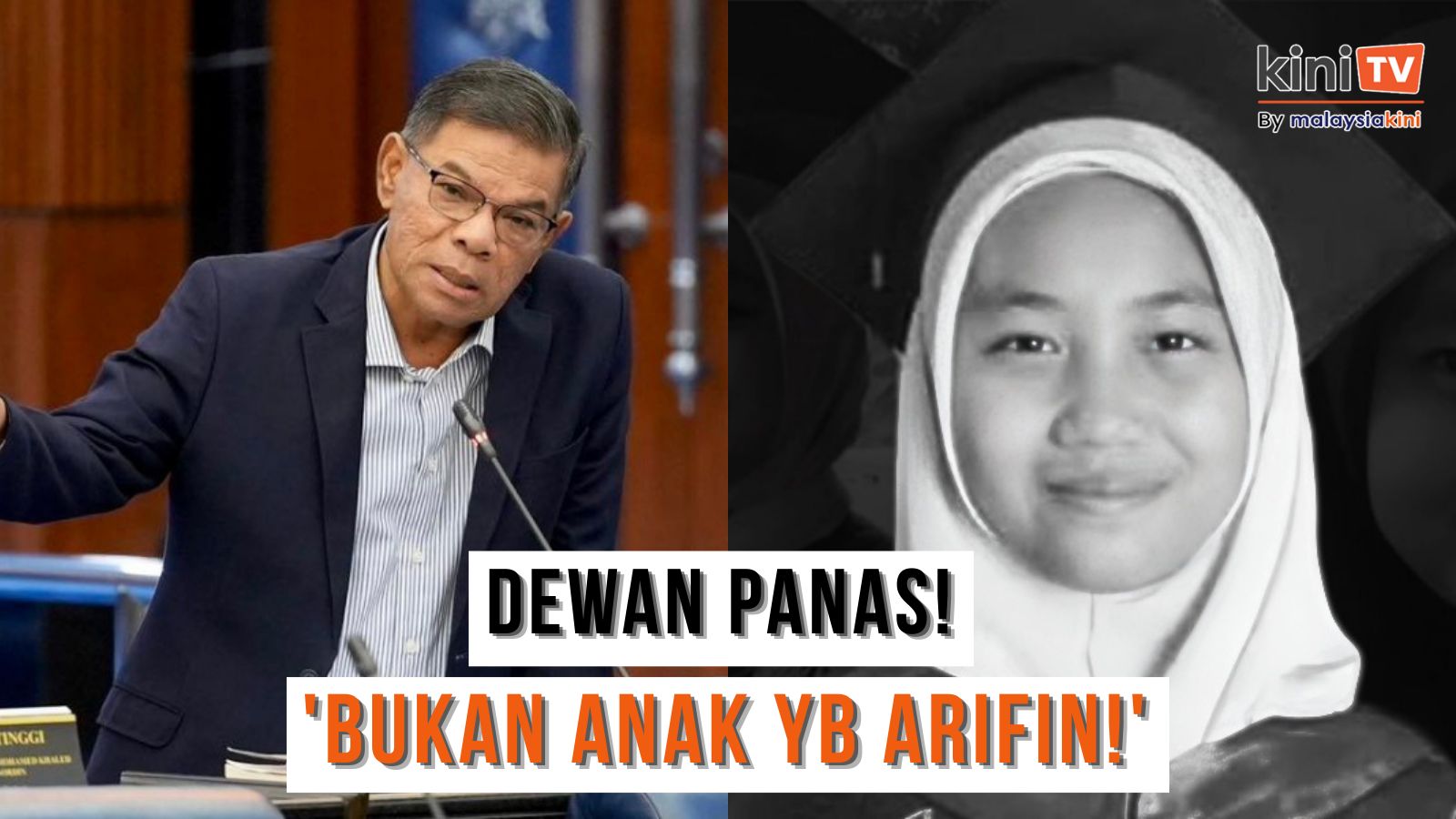 'Bukan anak YB Ariffin, saya akui khilaf', kata Saifuddin Nasution
