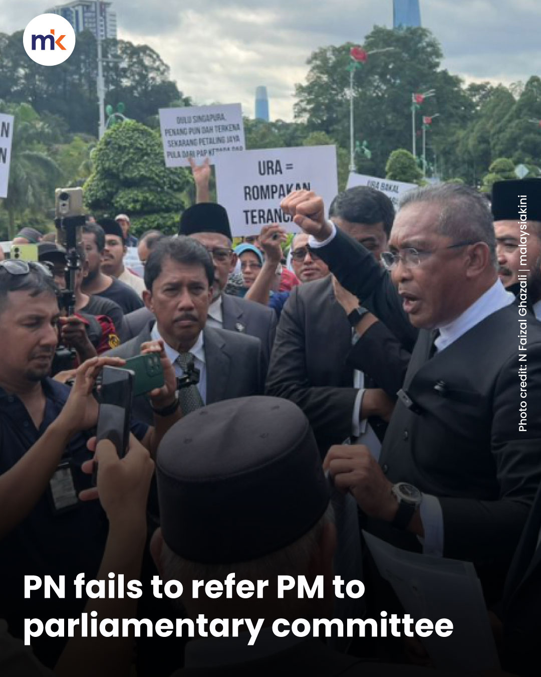 PN fails to refer PM to parliamentary committee