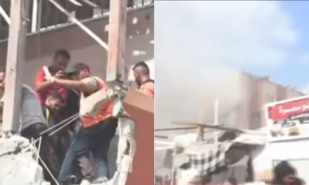 3 journos among 14 Palestinians killed by Israel strike on Gaza hospital