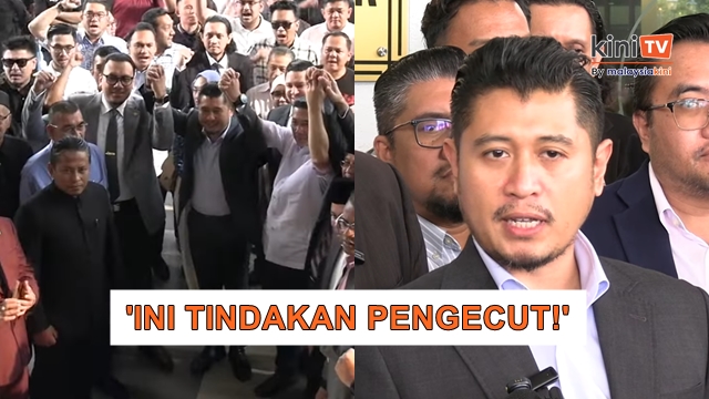 Hilman didakwa di mahkamah berkait ucapan, 'hidup Hilman' bergema!