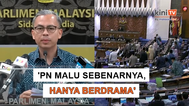 Keluar Dewan Rakyat: Ini taktik PN cuba 'spin' kekalahan - Fahmi