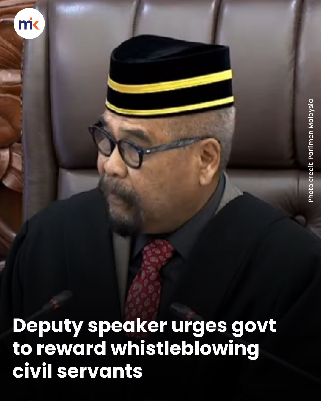 Deputy speaker urges govt to reward whistleblowing civil servants