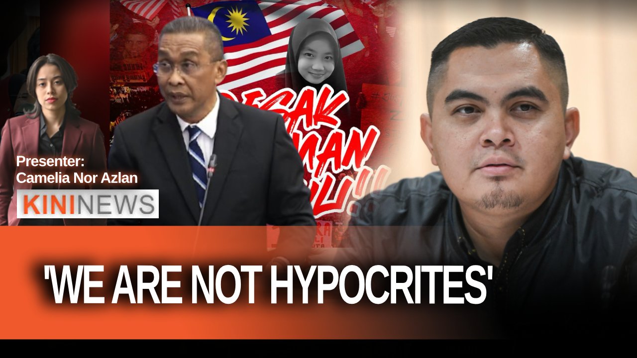 #KiniNews: Flag error - Akmal calls for action on T’ganu Umno Youth; Takiyuddin questions Zara probe