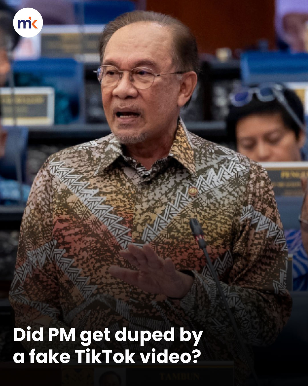 Did PM get duped by a fake TikTok video?