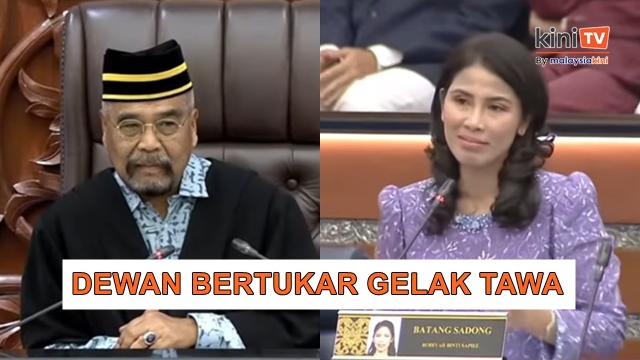 'YB Batang Sadong, cair saya' - Timbalan Speaker tak jadi marah