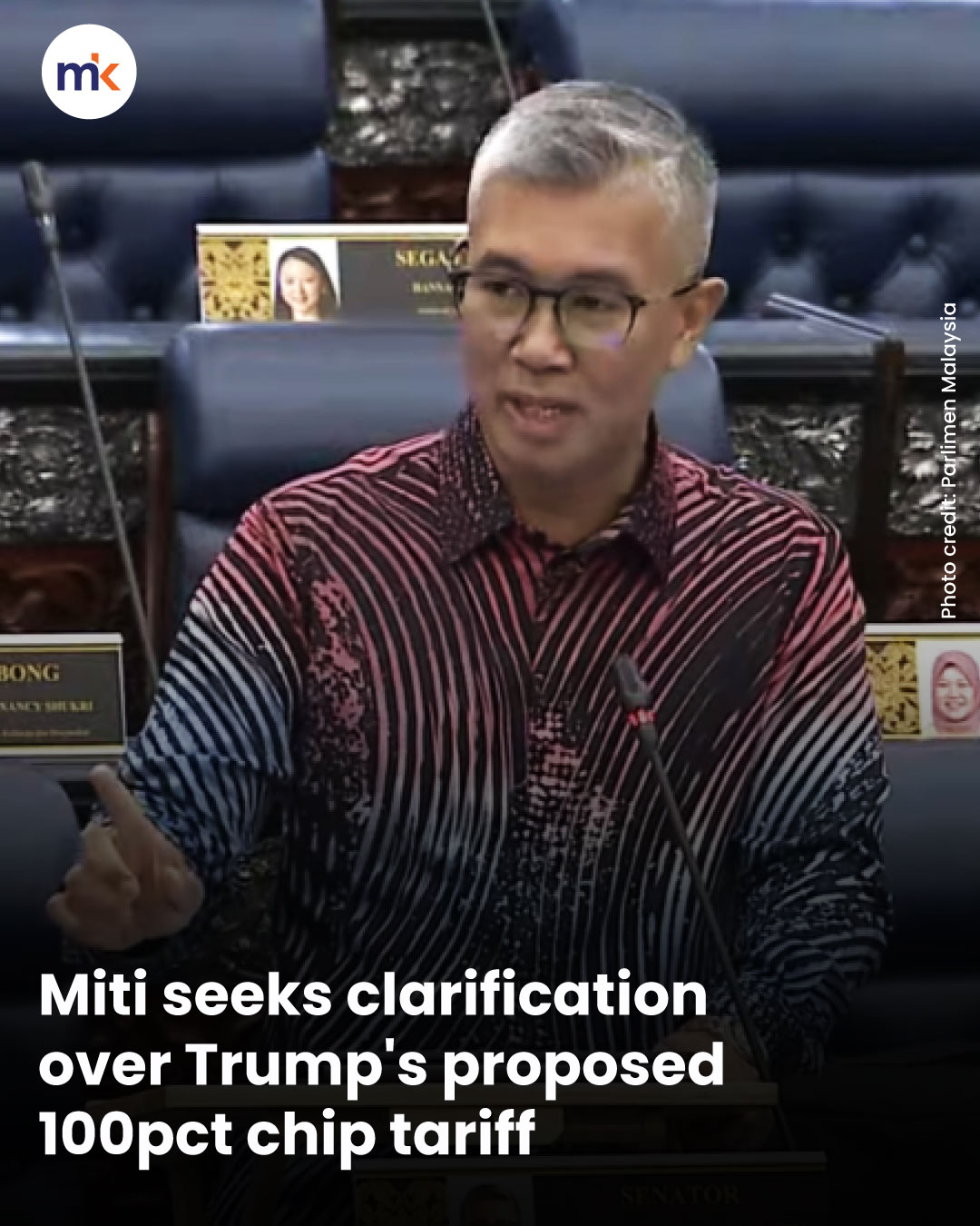 Miti seeks clarification over Trump's proposed 100pct chip tariff
