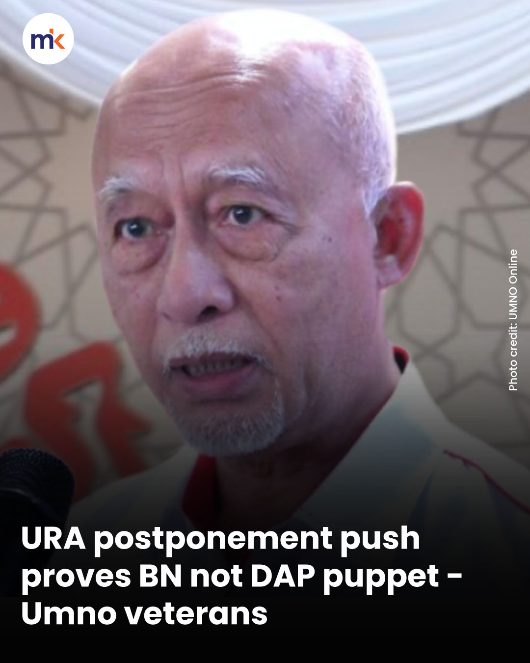 URA postponement push proves BN not DAP puppet - Umno veterans