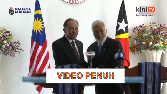 [Video Penuh] Sidang media PM Anwar Ibrahim bersama PM Timor-Leste