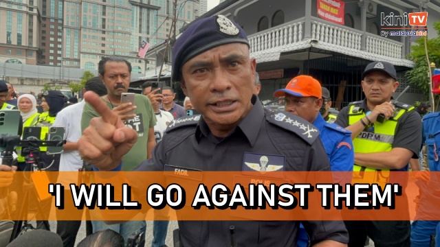 KL police chief 'will fight to the end' to see through Kg Sg Baru eviction