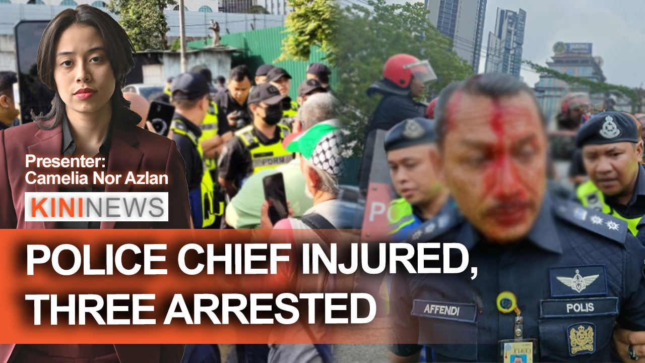 #KiniNews: Eviction chaos at Kg Sg Baru – Dang Wangi OCPD injured, three arrested
