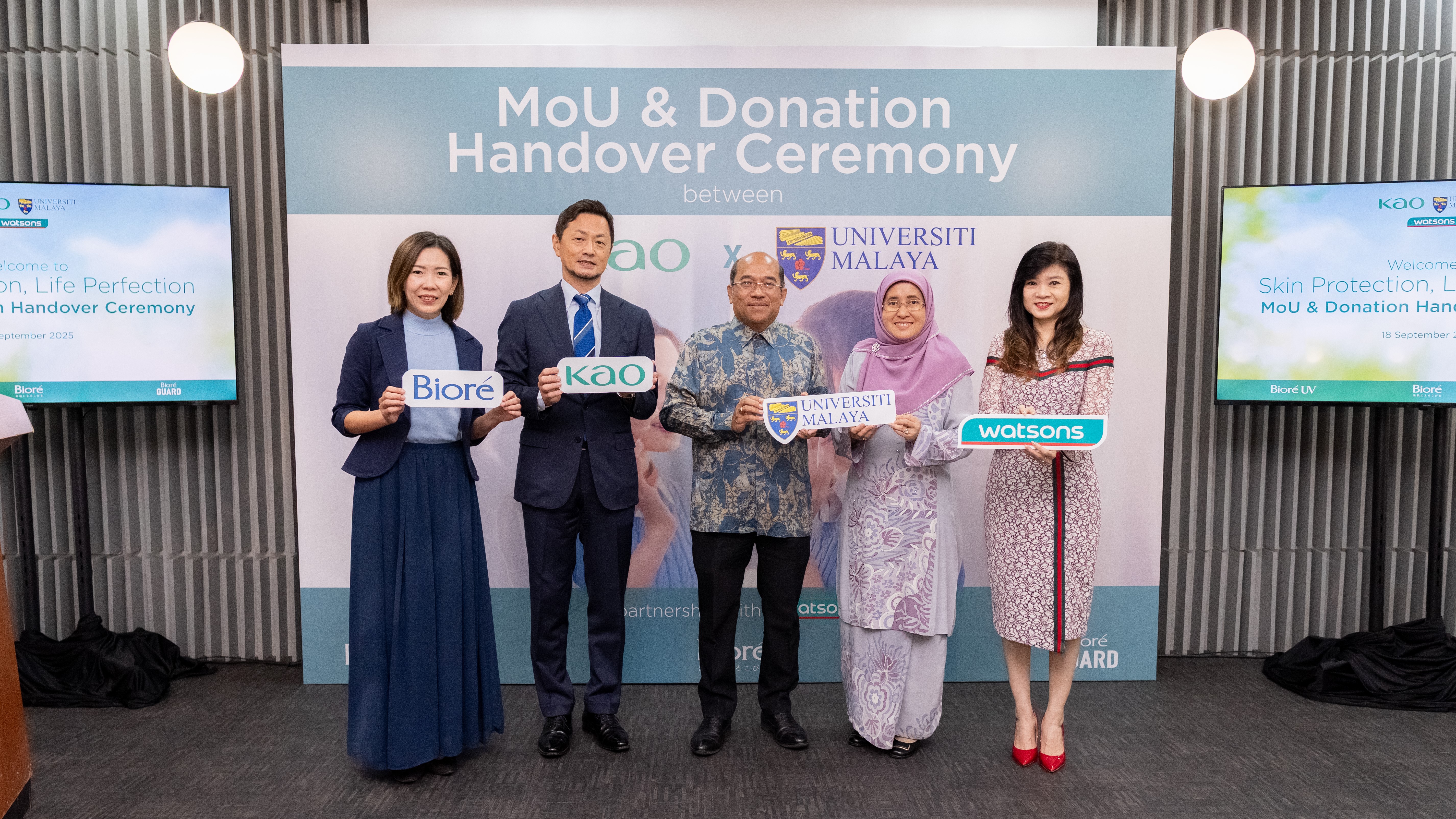 KAO Malaysia and Universiti Malaya Unite for Lifelong Skin Health