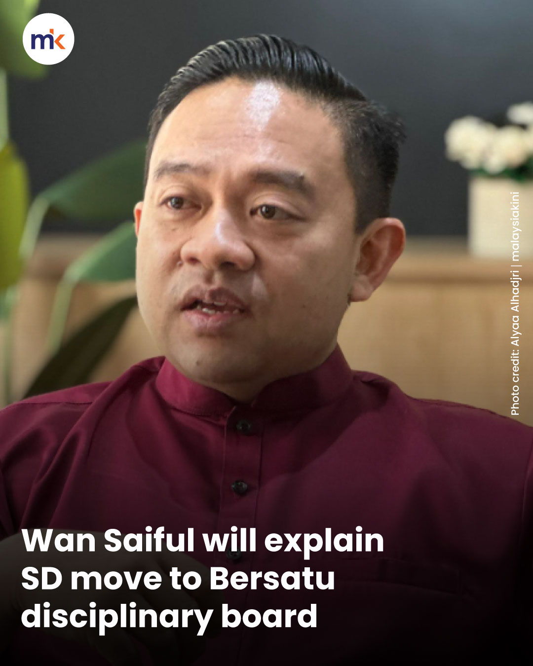 Wan Saiful will explain SD move to Bersatu disciplinary board