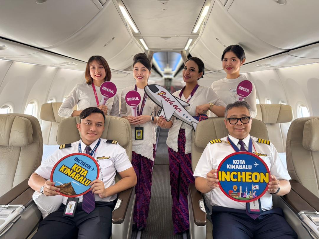 Kota Kinabalu welcomes Batik Air’s first direct flight from Seoul
