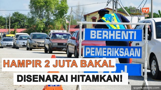 JPJ Hampir 2 juta bakal disenarai hitam jika saman tak dijelaskan sebelum 31 Dis