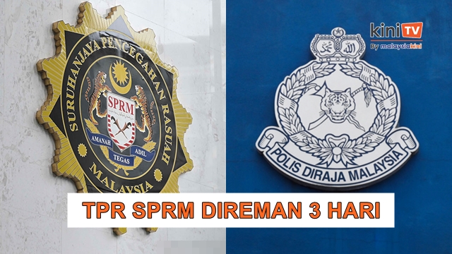 TPR SPRM baru seminggu bertugas dicekup polis kerana miliki dadah