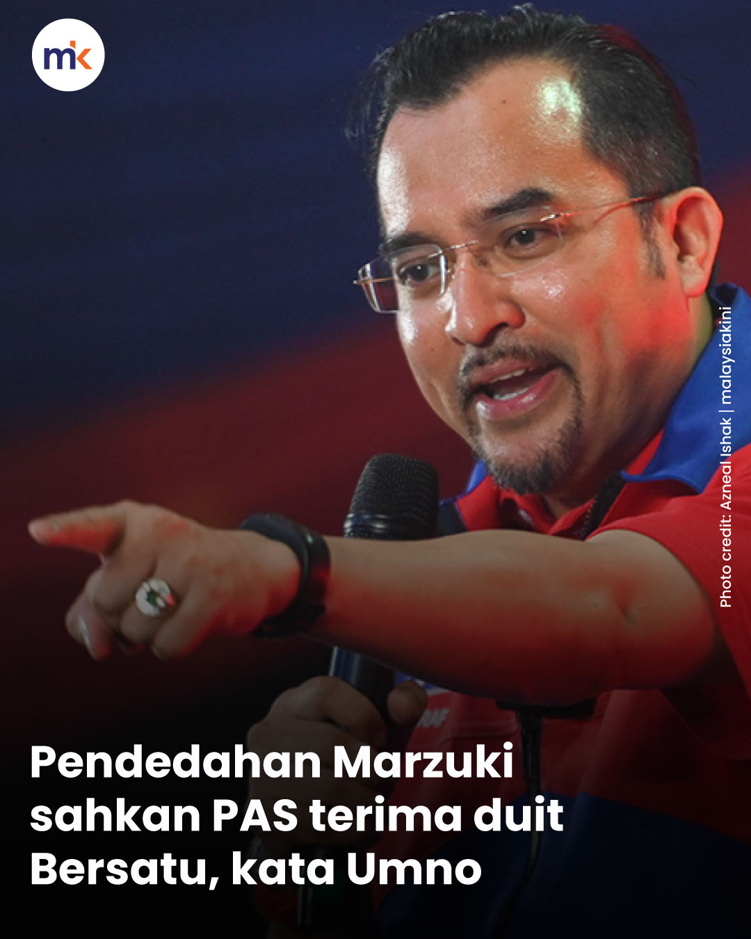 Pendedahan Marzuki sahkan PAS terima duit Bersatu, kata Umno