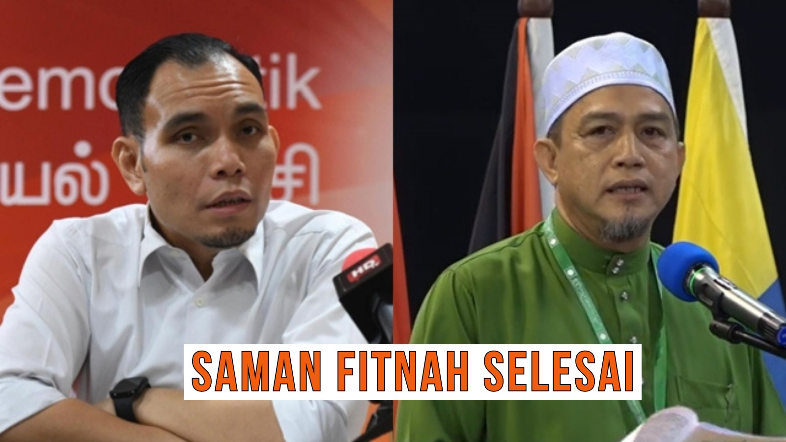 Adun PAS mohon maaf pada MP DAP sebab fitnah