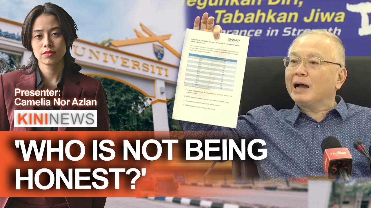 #KiniNews: Only 85 spots? Wee questions UM accounting programme admission numbers