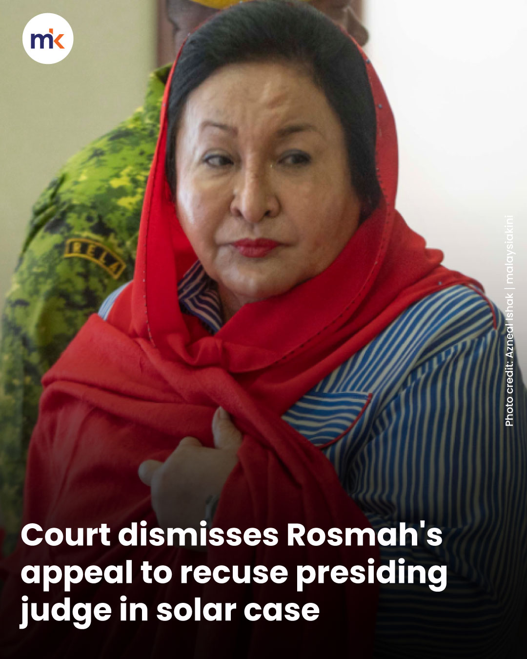 Court dismisses Rosmah's appeal to recuse presiding judge in solar case