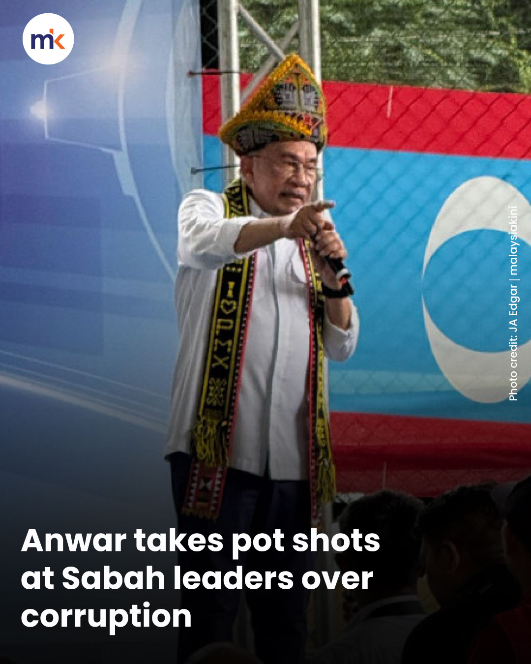 Anwar takes pot shots at Sabah leaders over corruption