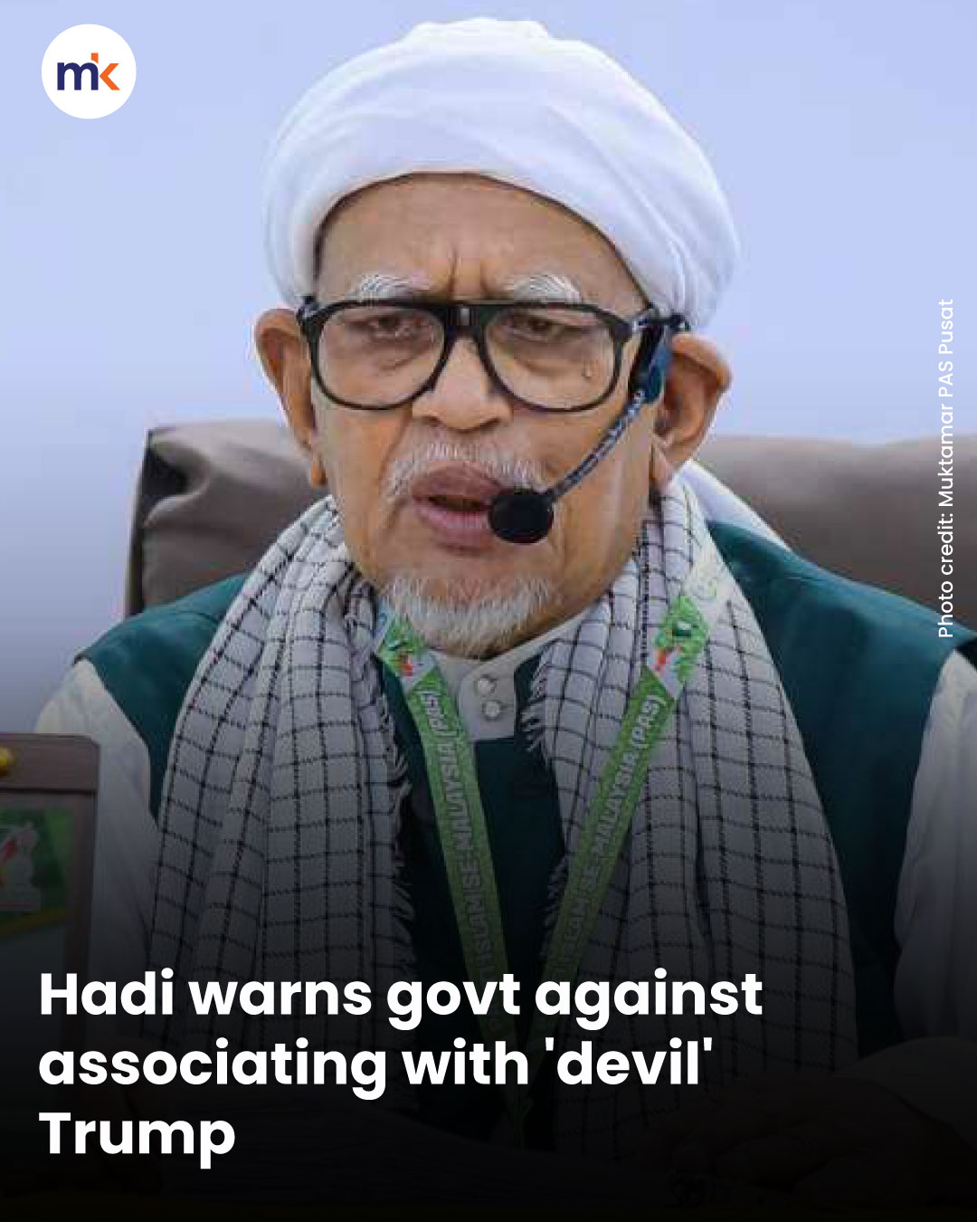 Hadi warns govt against associating with 'devil' Trump