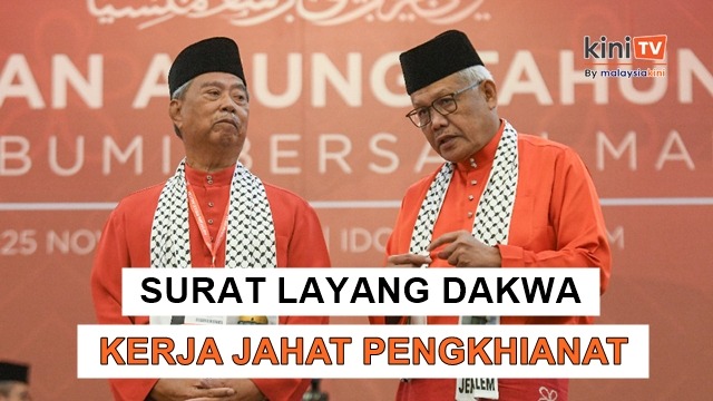 Surat layang dakwa Hamzah ada agenda jatuhkan Muhyiddin tersebar