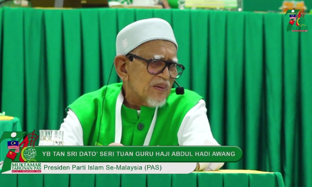 Don't ask for positions, God will abandon you: Hadi to PAS delegates