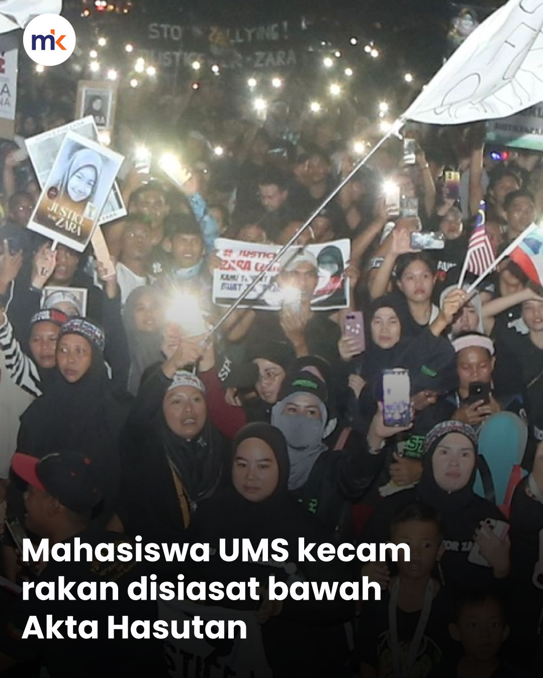 Mahasiswa UMS kecam rakan disiasat bawah Akta Hasutan