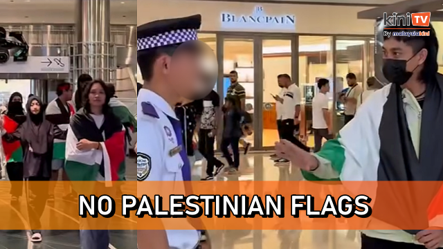 KLCC under fire again — youths say only held flags, yet were stopped