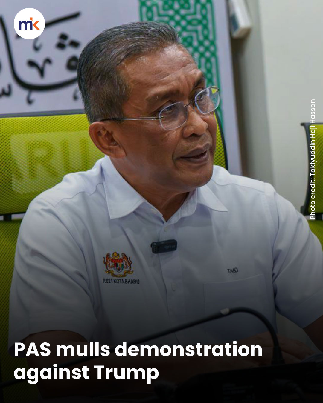 PAS mulls demonstration against Trump