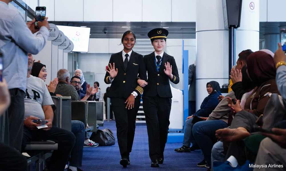 MAS makes history with all-women crew on the ground and in the air