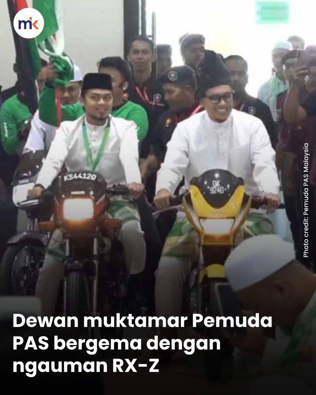 Dewan muktamar Pemuda PAS bergema dengan ngauman RX-Z