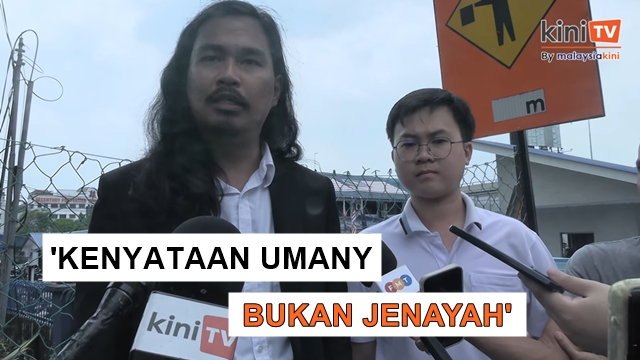 'Kenapa tak boleh cakap isu matrikulasi?' - Umany hadir ke balai