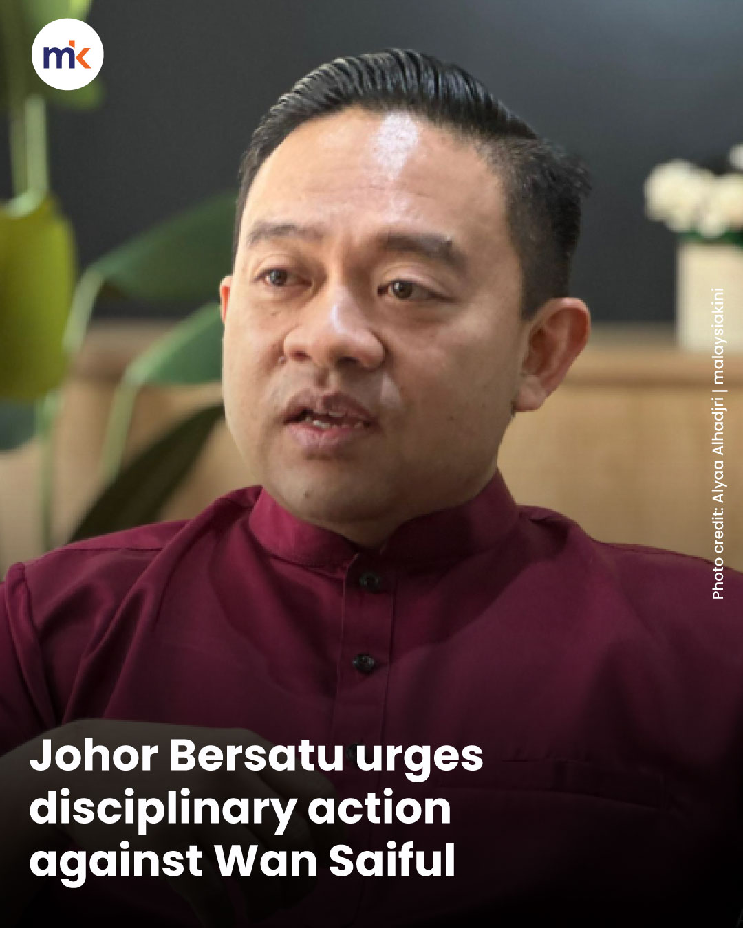 Johor Bersatu urges disciplinary action against Wan Saiful